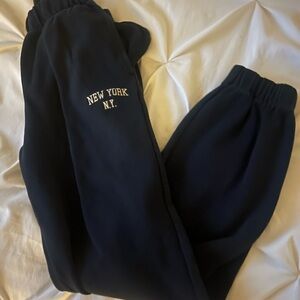 Kids Navy Sweatpants